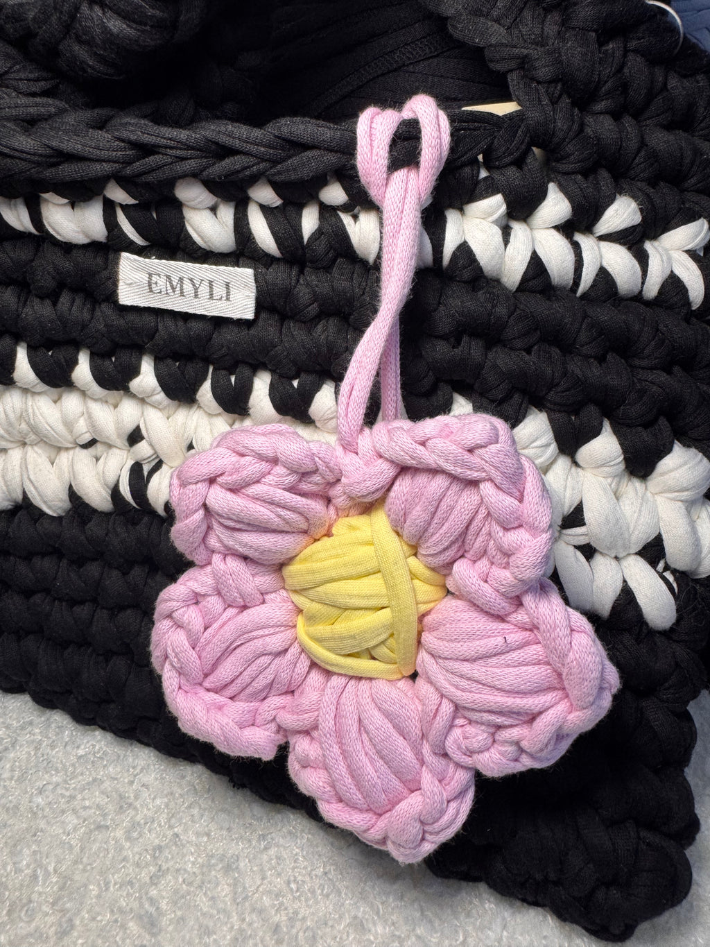 Porte-clé fleur