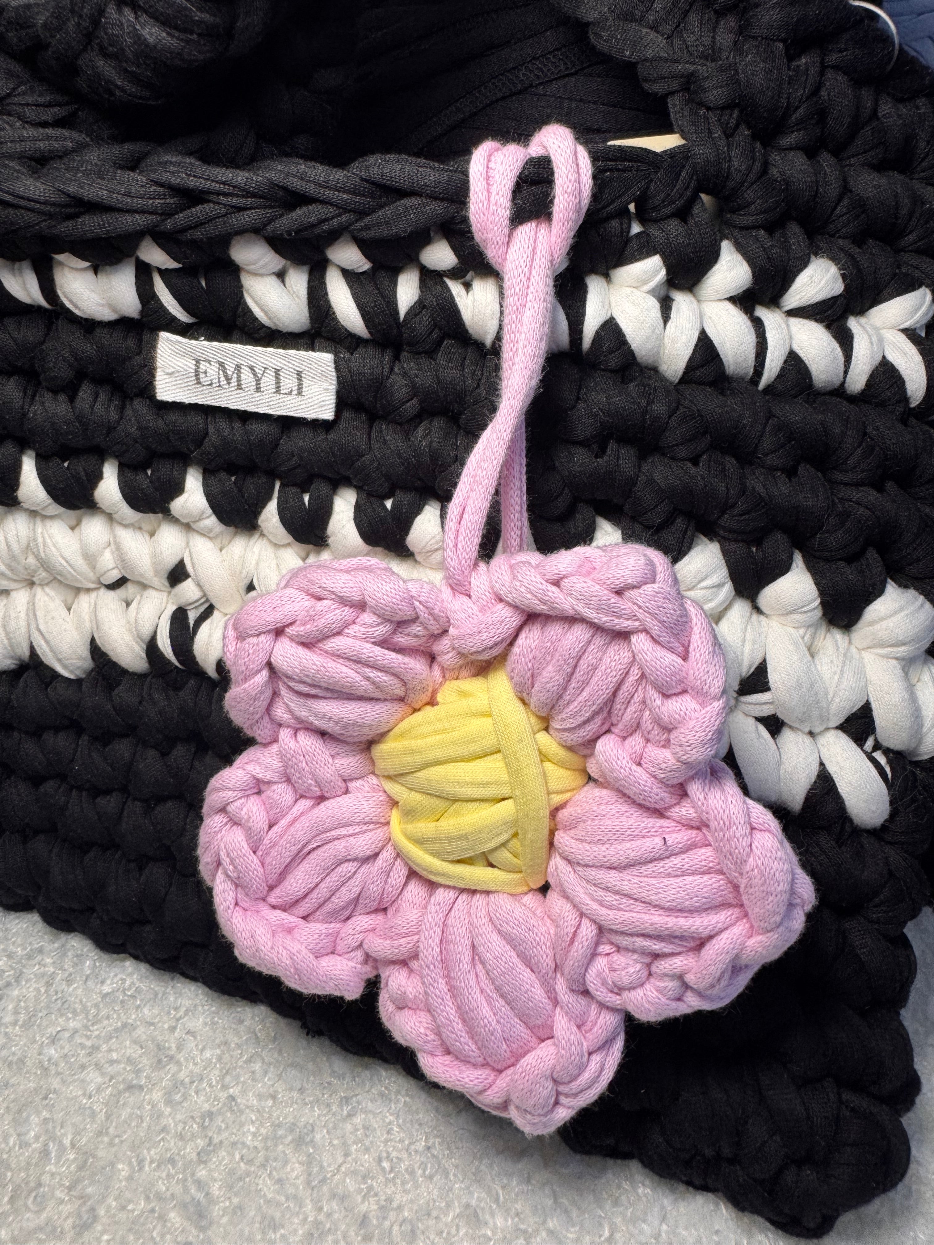 Porte-clé fleur